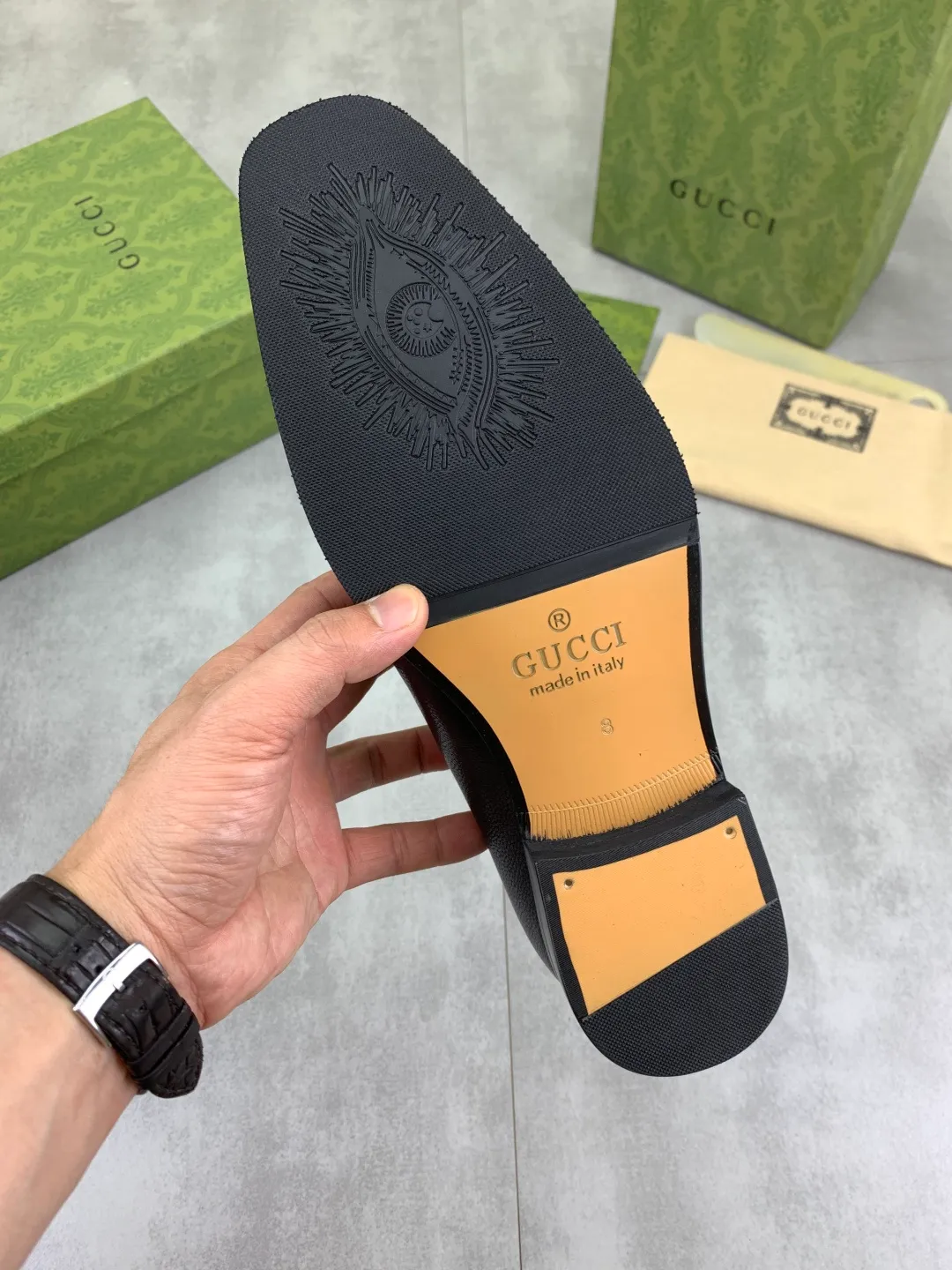 Men's men's shoes 💰P560 [New style] Water dyed cowhide 💰💎💎💎 [Gucci] GUCCI high-end men's formal business leather shoes, original order 1:1! Original imported high-end open-edge beaded calfskin, original metal buckle, imported first-layer cowhide lining for feet. Original outsole, men's shoe size: 39-44 (customized to 45) 2️⃣ colors available